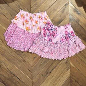 Loveshackfancy set of 2 skirts